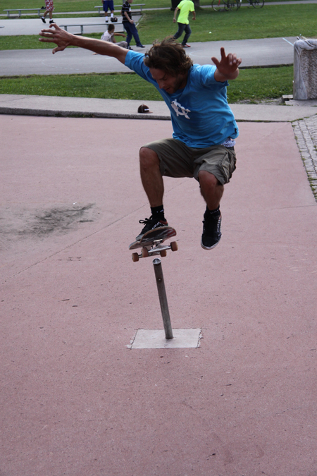 no comply pole jam